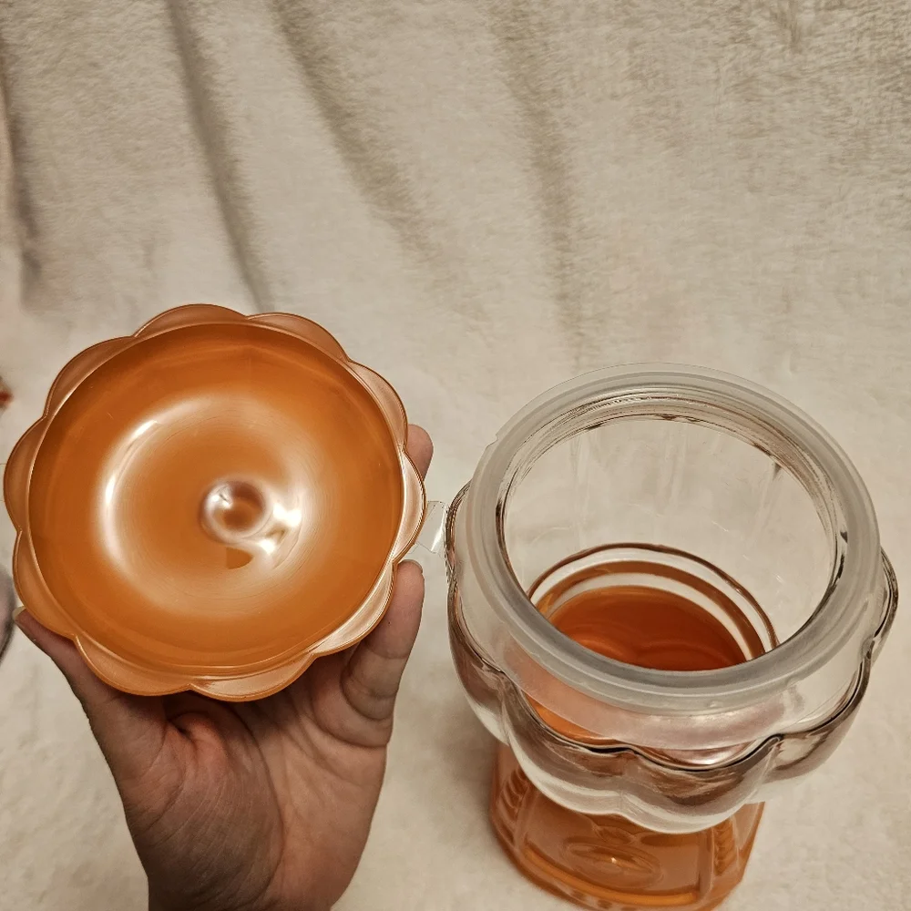 Target Halloween Fall Pumpkin Gumball Machine Glass Container